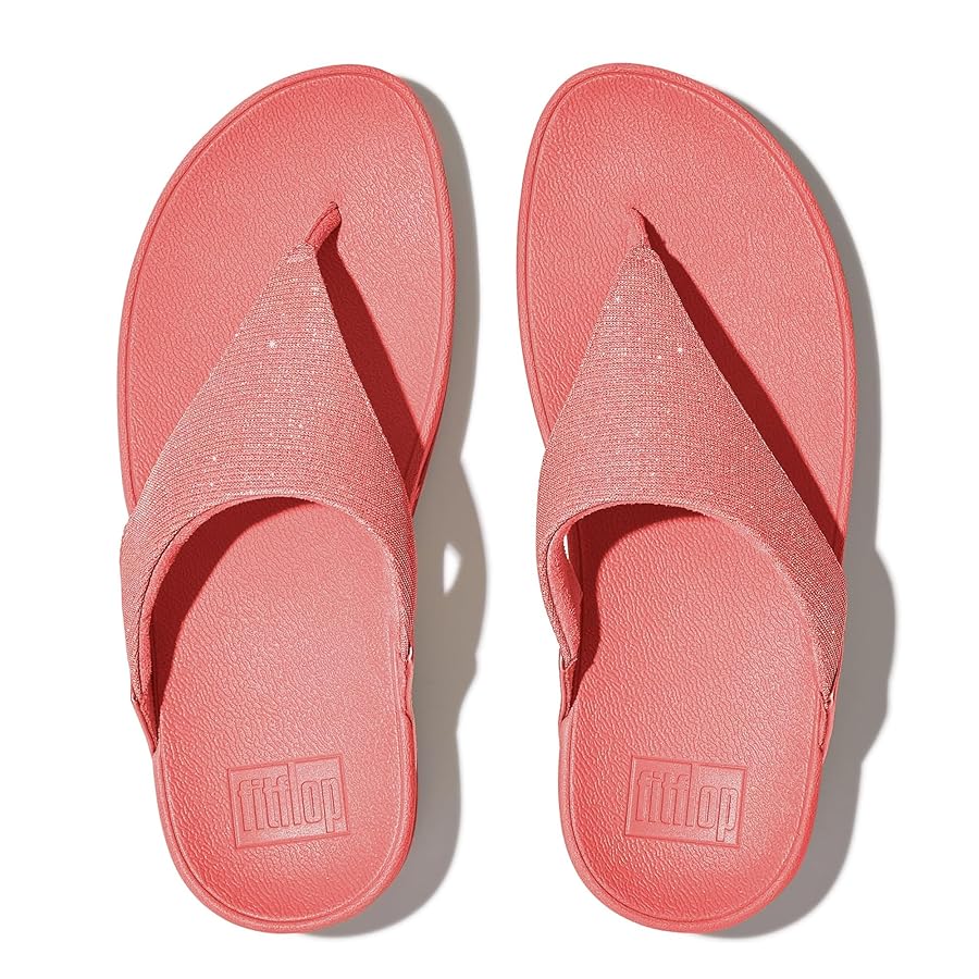 Amazon.com | FitFlop Women's Lulu Shimmerlux Toe-Post